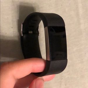 Black Fitbit Charge 2 - newly used!